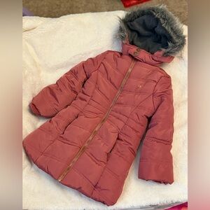 Pink Blush Calvin Klein Toddler Girl Coat size 4T
